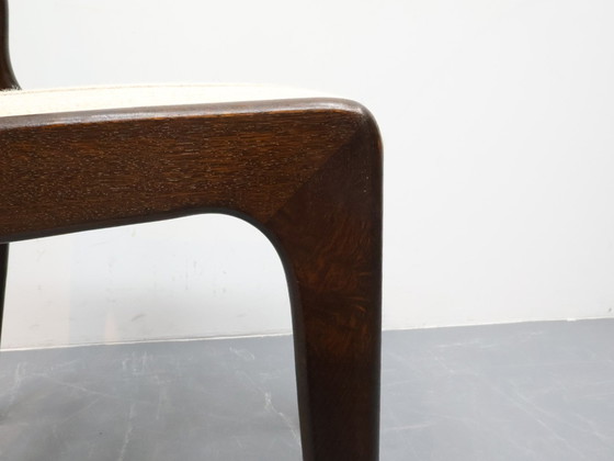 Image 1 of Deense vintage eetkamerstoelen eikenhout natureltint 