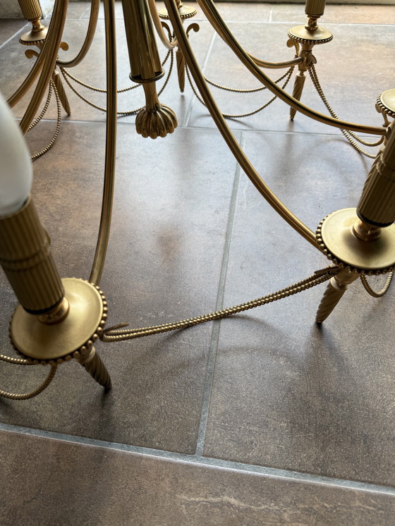 Image 1 of Messing-Kronleuchter Gaetano Sciolari