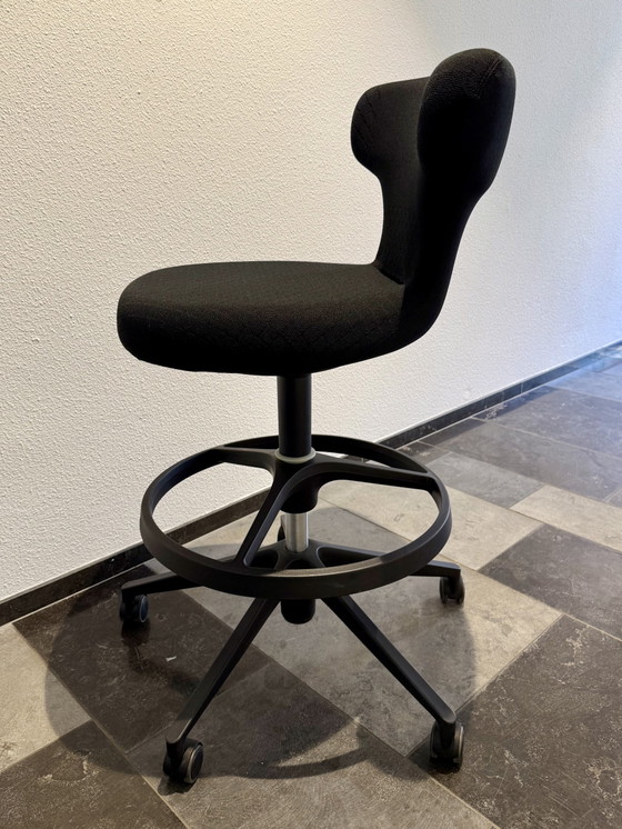 4x Vitra Pivot Stoelen – Bureaustoelen, Plastic, Textile (photo 3 of 7)