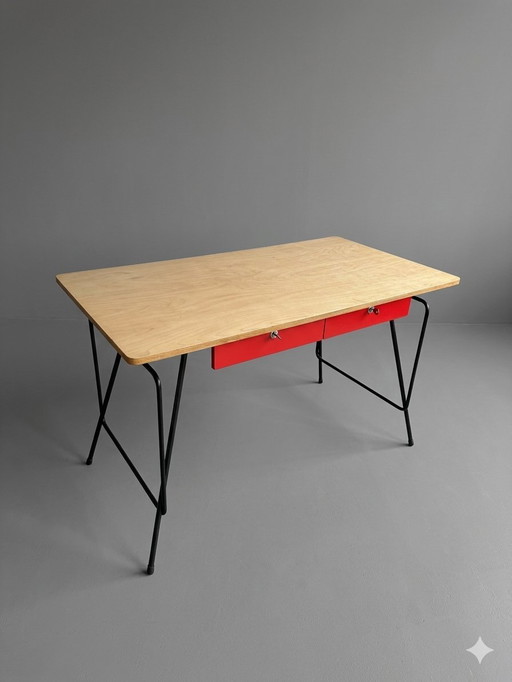 Escritorio del profesor Willy van der Meeren 1953