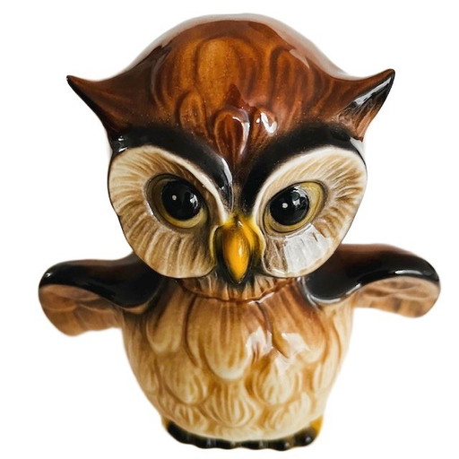 Vintage Owl Goebel Hummel money box 1970's