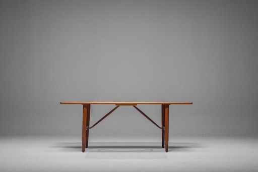 Table basse en teck de Finn Juhl, années 1960