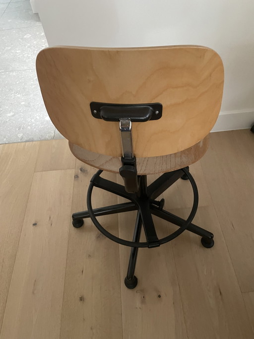 Sedia da scrivania vintage da architetto
