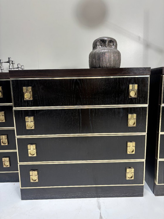 Vintage Brutalistisch Modulair Sideboard – Dressoirs, Brass (photo 6 of 14)