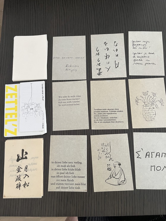 Image 1 of Pendant Lamp Ingo Maurer Zettel