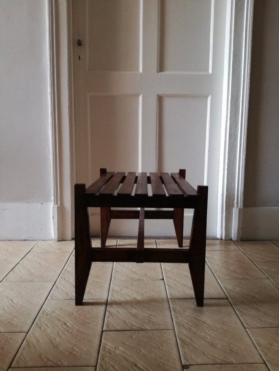 Image 1 of Vintage Wooden Side Table, France 1950