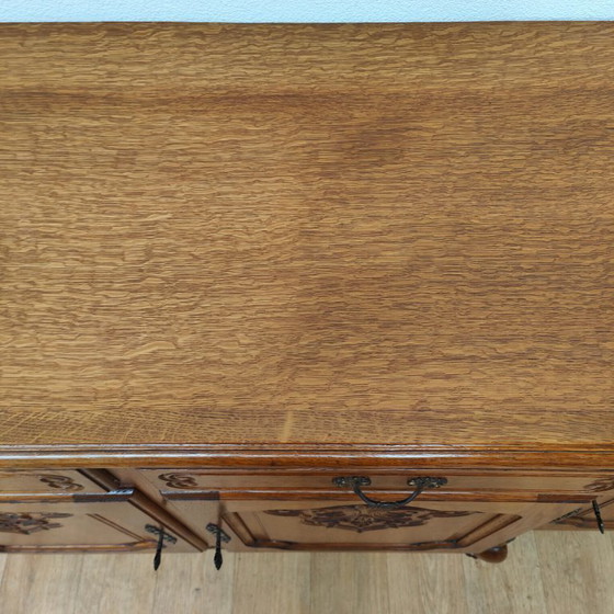 Image 1 of Buffet, armoire murale, meuble de rangement, commode de style Louis XV