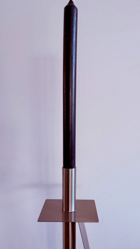 Floor Candle Holder by Studio van Eldik, Follega – rvs (photo 4 of 10)