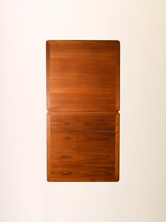 Image 1 of Pair of Walnut Coffee Tables, "Florida" by Folke Ohlsson 1950s