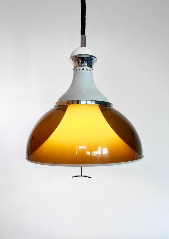Image 1 of Vintage Stilux Milano Space Age pendant lamp