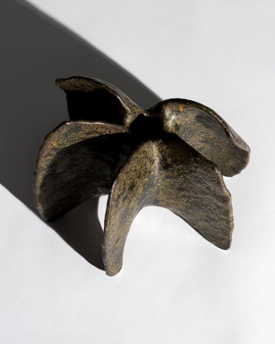 Image 1 of Ingeborg Zenker & Gerburg Karthausen Studio Ceramic Trio – Sculptural Vessels Organic Form Objects, Germany, 1970s-1980s