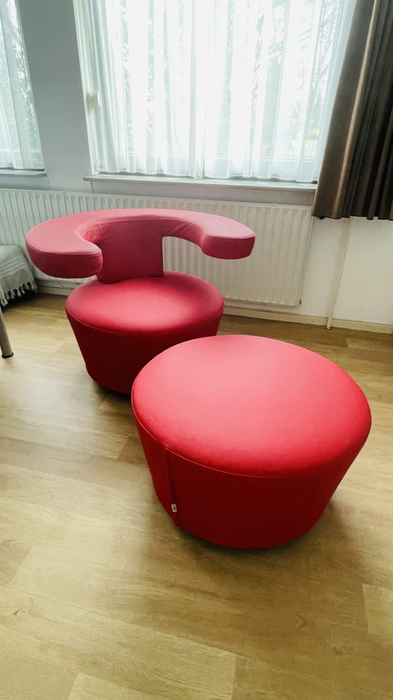Brühl Big Arm Chair with Ottoman, New (Old Stock), Rare! – Swivel chairs, Other (photo 9 of 15)