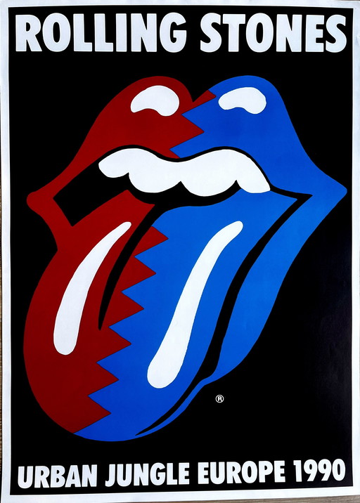 Rolling Stones - Urban Jungle Tour 1990 - Original Poster