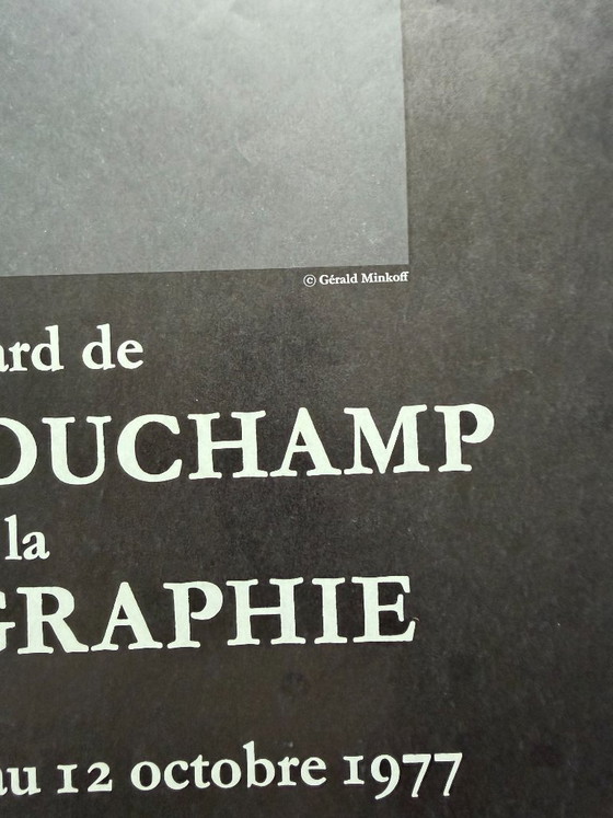 Gerald Minkoff (1937–2009), Marcel Duchamps perspectief op fotografie, 1977, gedrukt in Zwitserland – Posters (photo 5 of 10)