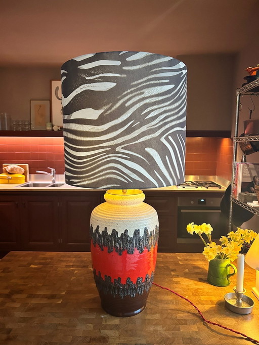 Lampada da tavolo con paralume – lampada da vaso Bay Keramik 630-41