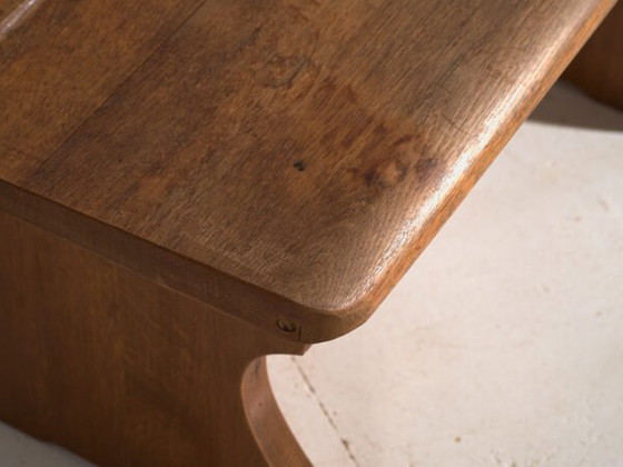 Banc d'orgue ancien en bois de chêne massif – Europe Centrale, circa 1940 – Rustic (photo 17 of 40)