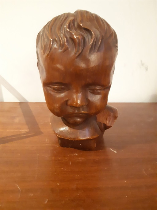 Sculpture de tête par Gebroeders Paridon