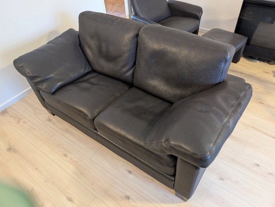 Image 1 of De Sede 2 Seater Sofa Ds-17 1970s Vintage