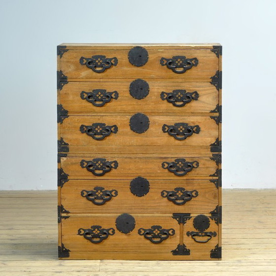 Image 1 of Japanse Tansu ladekast, circa 1870