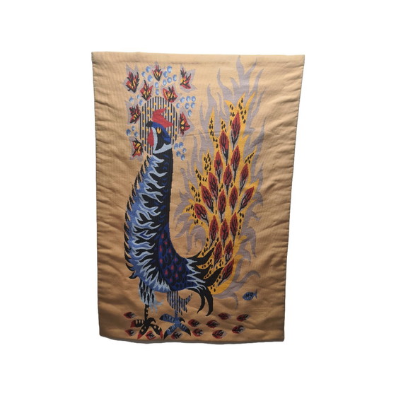 Image 1 of Vintage Tapestry by Michèle Ray, 60s/70s