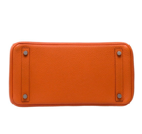Image 1 of Zak HERMES Birkin 30 en Cuir Oranje - 103365