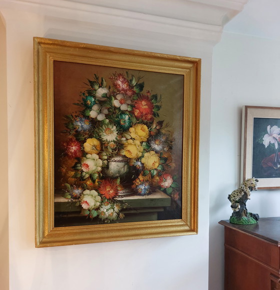 Image 1 of Bloemstilleven, canvas wanddecoratie