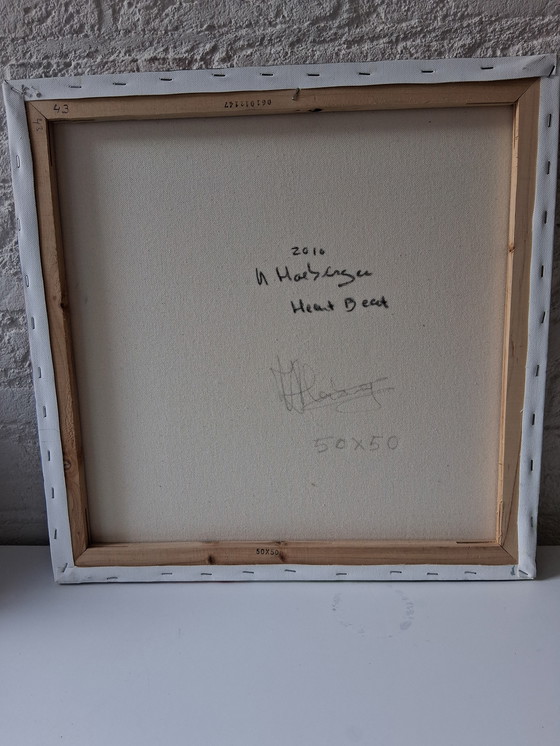 Image 1 of Heart Beat,intuitive,acrylic