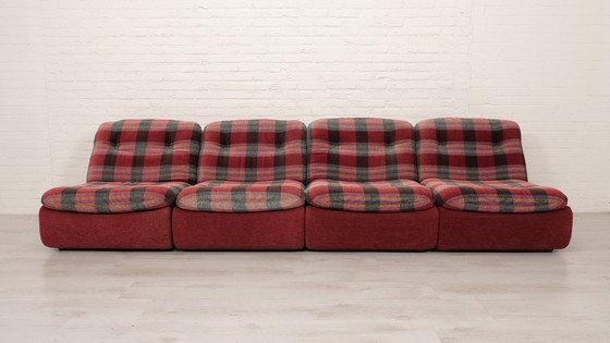 Image 1 of Vintage Elements Sofa | Modular | Plaid