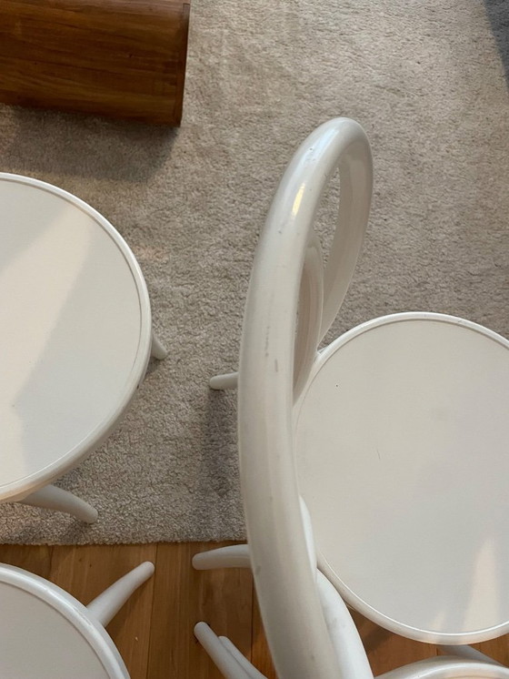 Image 1 of 4x vintage design IKEA ÖGLA chairs - Gillis Lundgren design