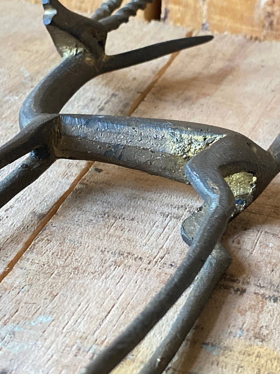 Statuetta di antilope vintage in ottone – Oggetti decorativi (photo 4 of 13)