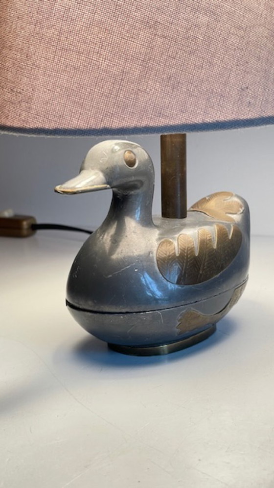 Image 1 of Vintage Duck Lamp