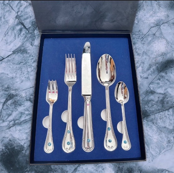 Image 1 of Novak Besteck. Besteck mit Swarovski-Kristallen. Premium-Edition.