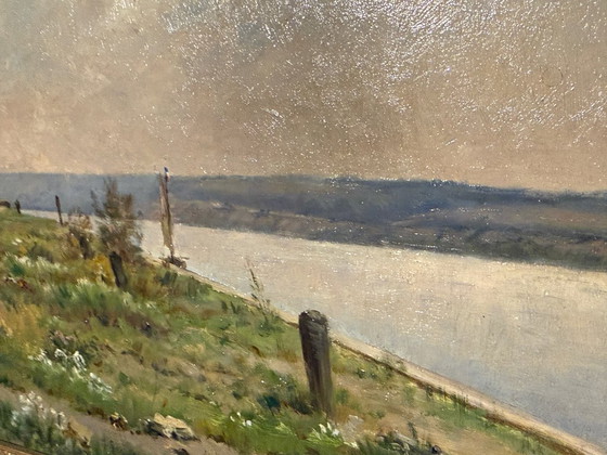 Image 1 of Mario Carl-Rosa (1853-1913) - 19th century oil painting