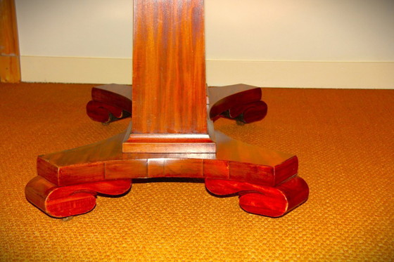 Image 1 of ovale console tafel empire stijl