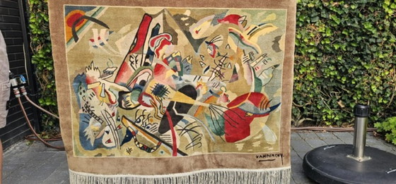 Image 1 of Prachtig wandtapijt Kandinsky