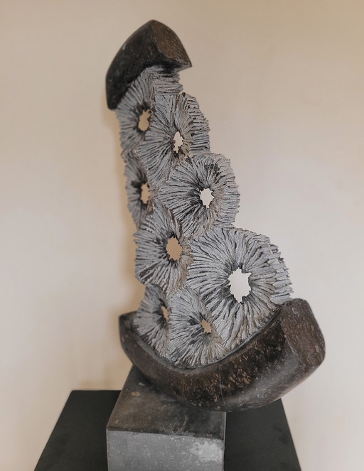 Sculpture Belgian bluestone