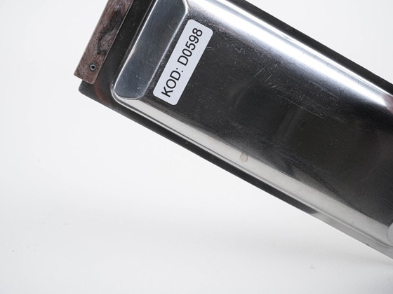 Image 1 of Plateau en acier inoxydable, design danois, années 1970, fabriqué au Danemark