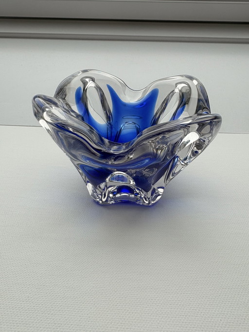 Posacenere / Ciotola in Cristallo Francese Vintage (Marcato) – schalen, Crystal, Glass (photo 2 of 6)