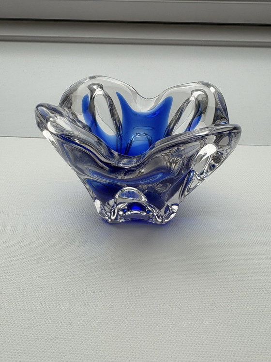 Posacenere / Ciotola in Cristallo Francese Vintage (Marcato) – Ciotole, Crystal, Glass (photo 2 of 6)