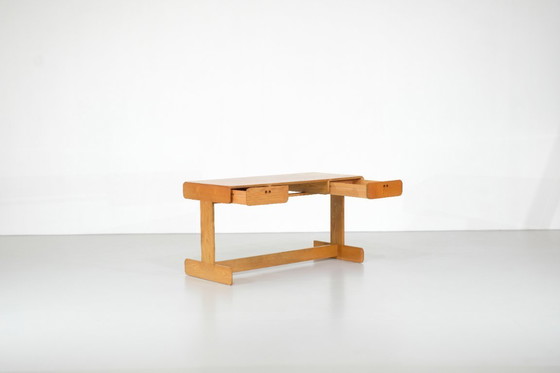 Image 1 of Escritorio y sillón "Samara" de Derk Jan De Vries para Maisa, Bélgica, 1977.