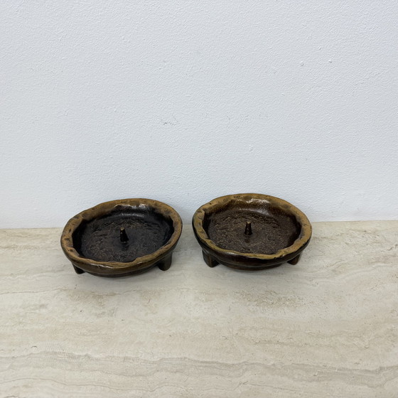 Image 1 of Set van 2 Horst Dalbeck kandelaars, 1970