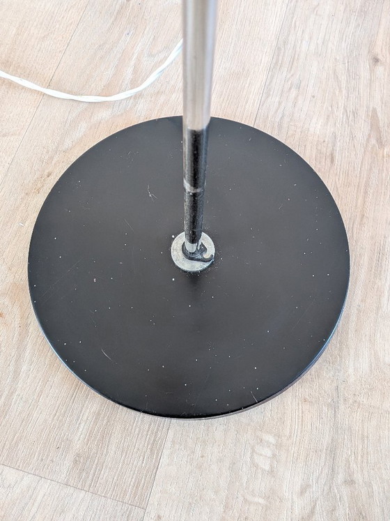 Image 1 of Stehlampe aus der Mitte des 20. Jahrhunderts, zugeschrieben J.J.M. Hoogervorst für Anvia, 1960er Jahre – Gelb