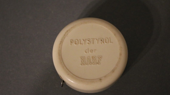 Image 1 of Very old and rare advertising measuring tape from the BASF company for polystyrene