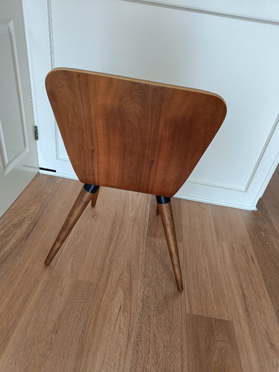 Image 1 of Chaise vintage des années 1960 recyclée, impression de bande dessinée rétro