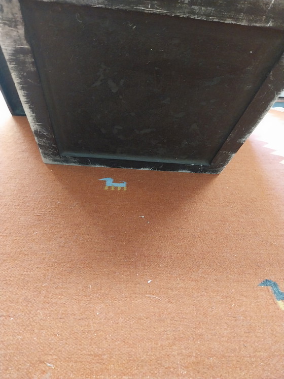 Image 1 of 1 x brutalist polystone coffee table 96 x 96 x 35 1970's