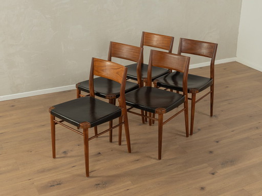 5x Chaises de salle à manger par Georg Leowald pour Wilkhahn