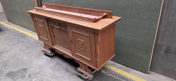 Credenza vintage con ripiano superiore 175x46x80 – Credenze, Legno (photo 3 of 5)