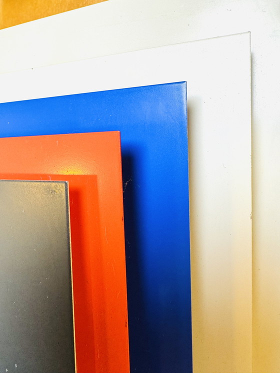 Image 1 of KVADRILLE WALL LAMP BY BENGT KARLBY FOR LYFA, DENMARK, 1970s