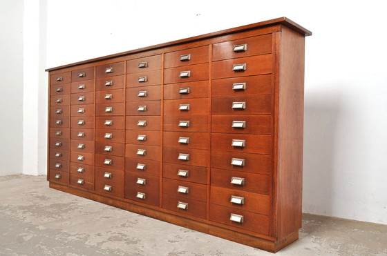 Image 1 of Vintage Eikenhouten Ladekast XL Jaren 30