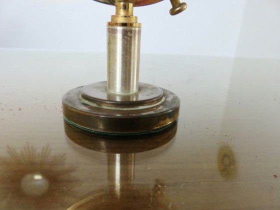 Image 1 of Globe, brass cigarette dispenser, 60s/70s